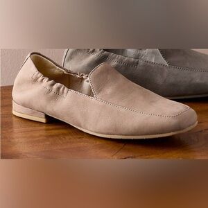 Brand New Eileen Fisher Sim Tumbled Nubuck Tan Women’s 7 Loafer